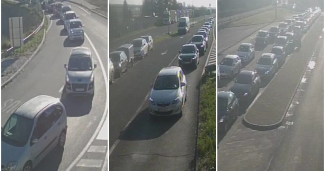 Kolone vozila/Printscreen/BIHAMK//