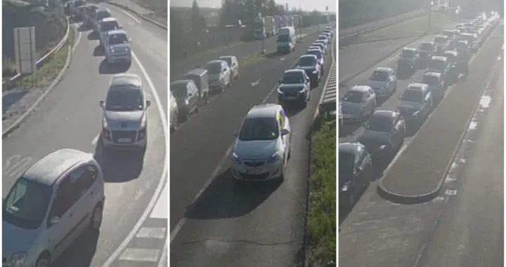 Kolone vozila/Printscreen/BIHAMK//