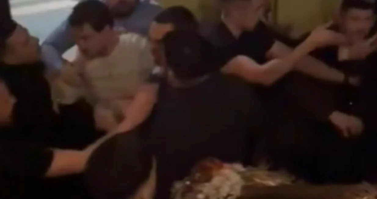 Masovna tučnjava u Međugorju, tuča/