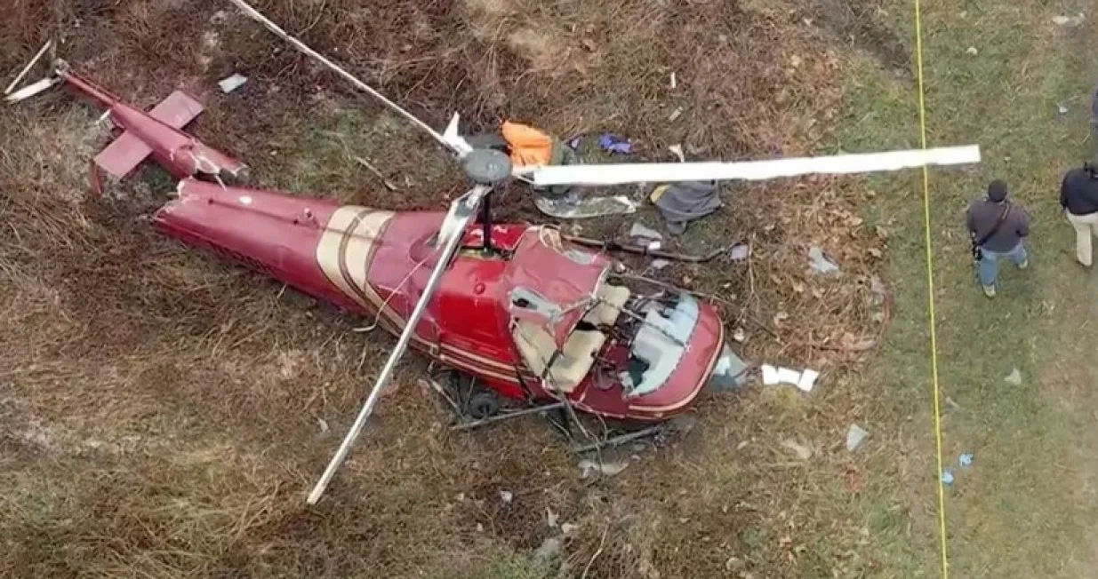 U sudaru su učestvovala dva helikoptera, dok je u svakom bio samo pilot/Screenshot X