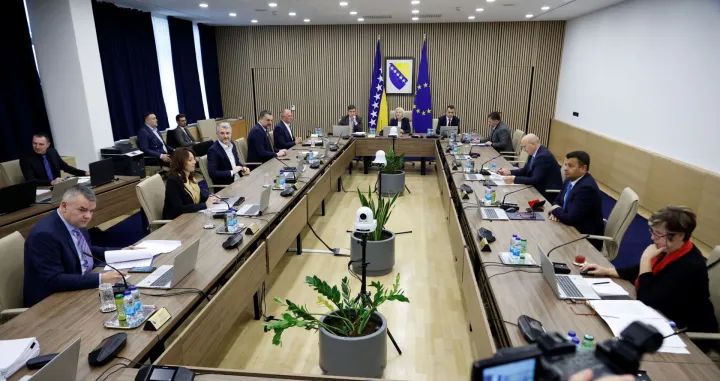 Sjednica Vijeća ministara BiH//