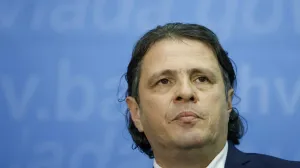 Toni Kraljević, ministar finansija FBiH, press konferencija, minimalna plata/Damir Deljo