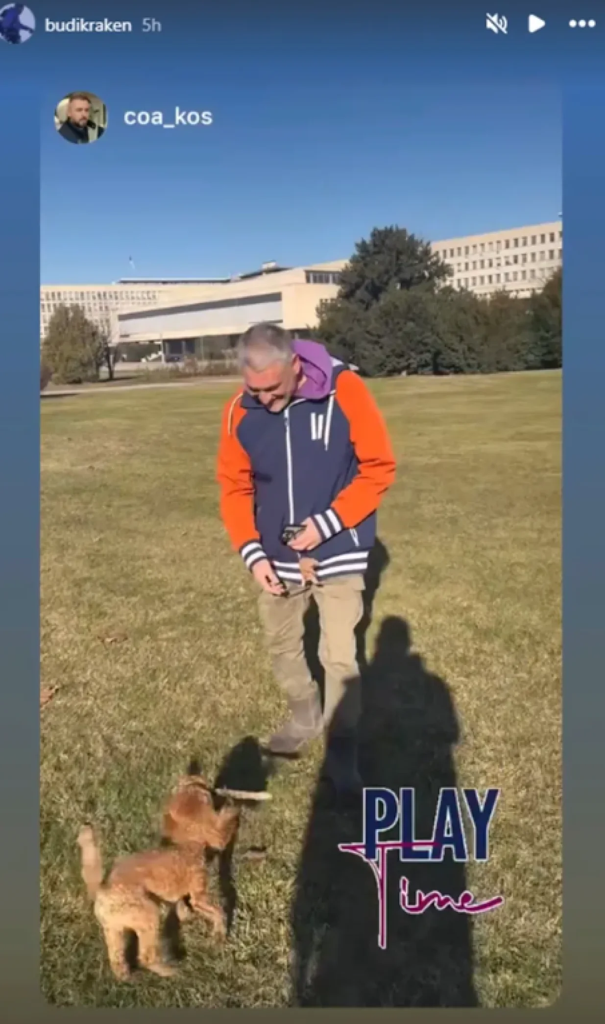 Čedo Jovanović snimak, objavio ga Aca Kos, pas/Prtsc