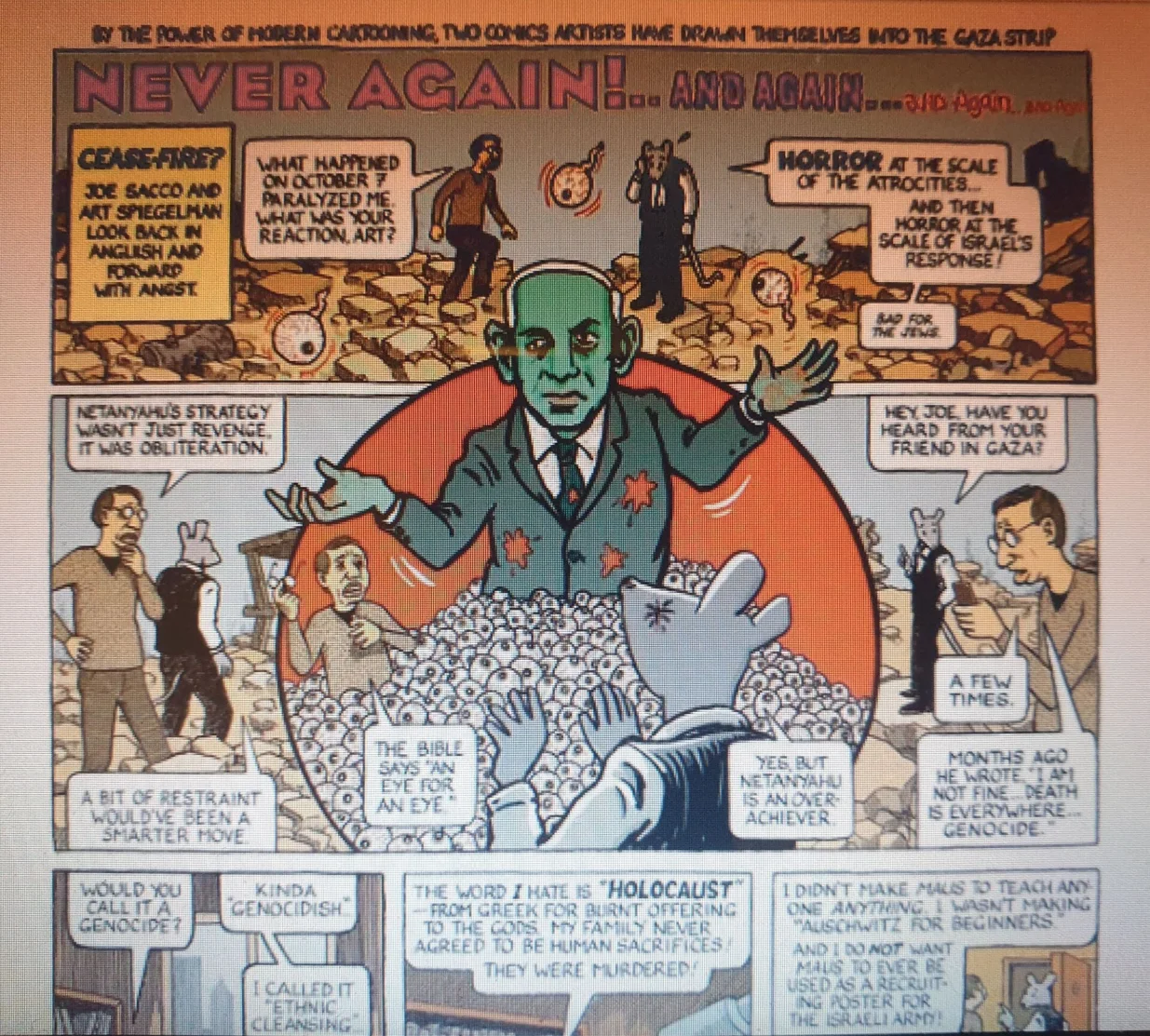 Iz stripa "Nikada vi&scaron;e vi&scaron;e vi&scaron;e"/