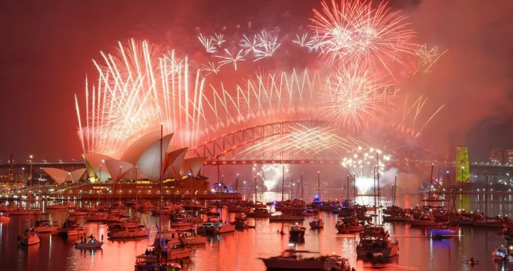 Spektakularan vatromet/Anadolija/