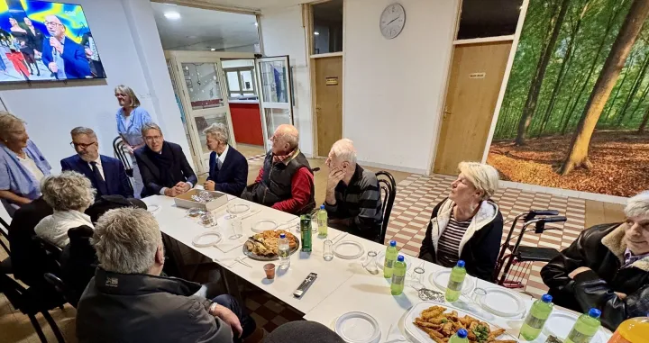 Gradonačelnik Sarajeva Samir Avdić i zamjenik predsjedavajućeg Gradskog vijeća Emir Bićo, uoči dočeka Nove 2026. godine, obi&scaron;li su dežurne službe//