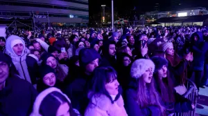 Javni doček Nove 2026. godine u Sarajevu, nastup Dženana Lončarevića//