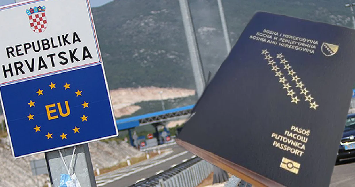 granica eu hrvatska bh paso&scaron;/Oslobođenje