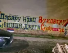 Osvanuo sramotni grafit mržnje u Pančevu: "Pazaru novi Vukovaru, Sjenice druga Srebrenice"/Screenshot