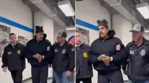 nicolas maduro doveden u Metropolitanski pritvorski centar u Brooklynu/Screenshot