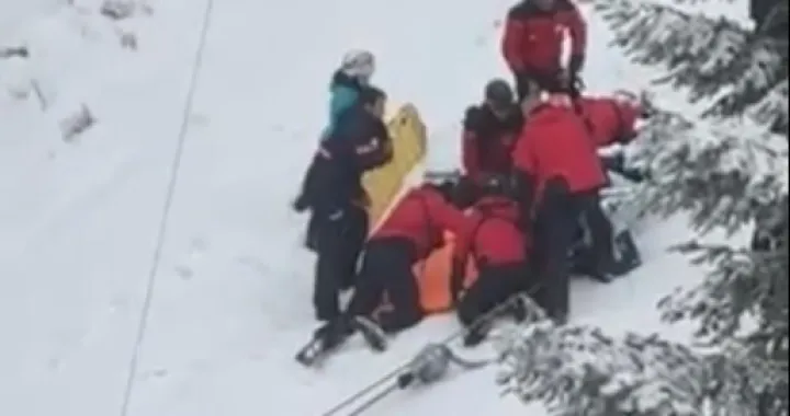 pad sajle, nesreća bjela&scaron;nica/Screenshot