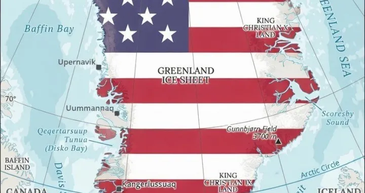 grenland soon X. objava na x-u, objava Katie Miller/X