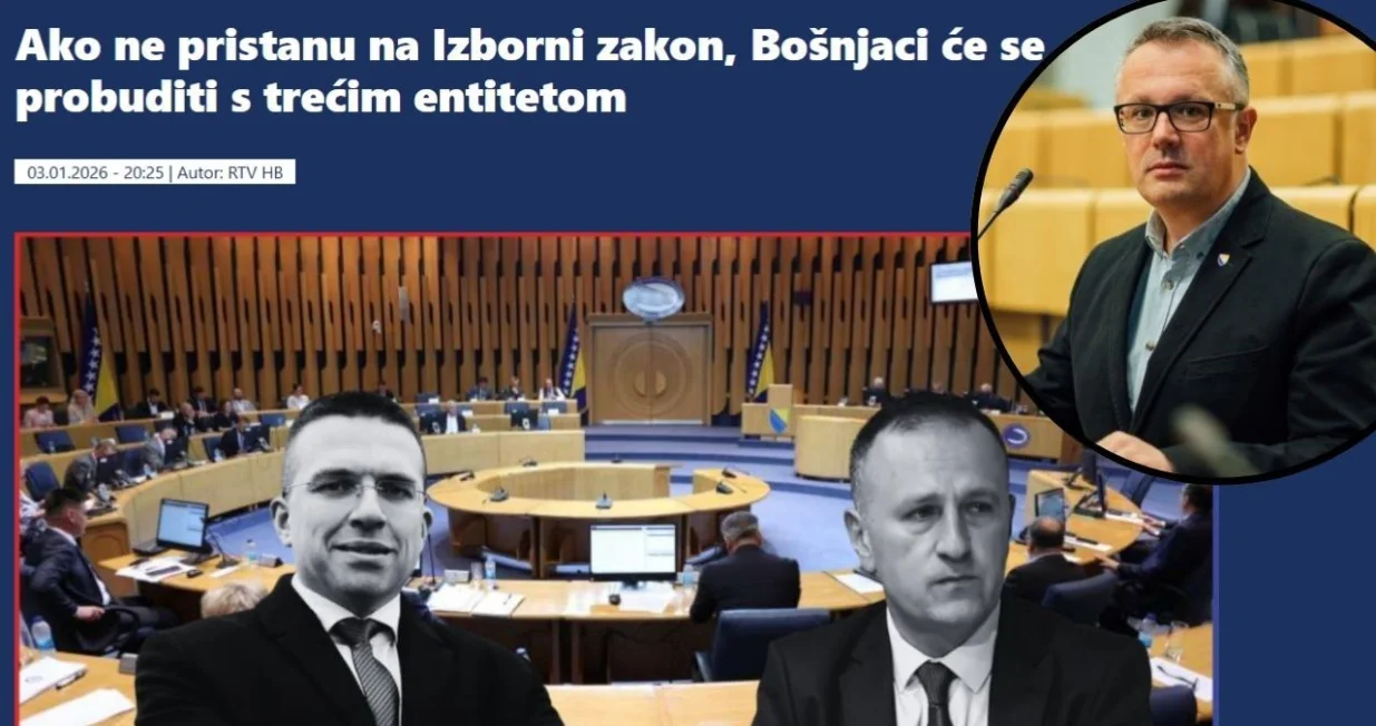 Sanel Kajan podnio prijavu RAK-u BiH protiv RTV Herceg-Bosne//