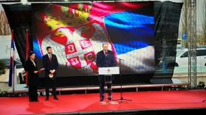 Aleksandar Vučić, predsjednik Srbije, Trebinje, otvaranje bolnice/Informer.rs