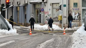 Sječa drveta, zatvoren most Ćumurija, Bakr-babina džamija/Sanel Konjhodžić