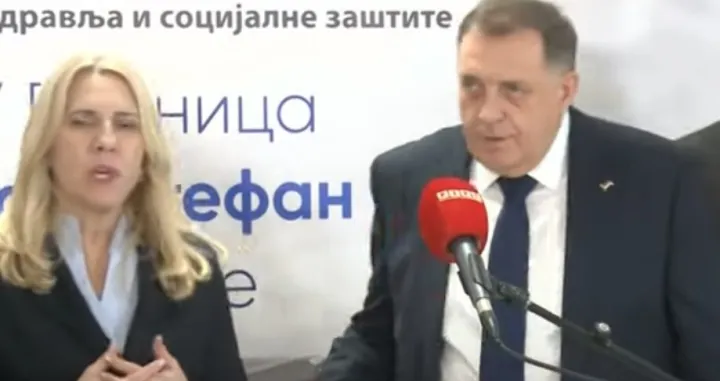 Milorad Dodik i Željka Cvijanović/
