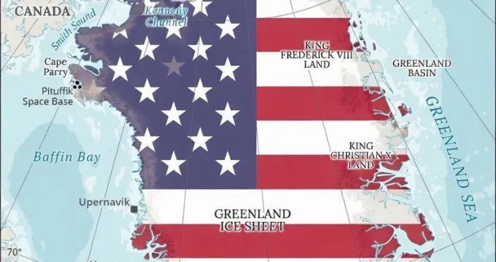 grenland soon X. objava na x-u, objava Katie Miller/X