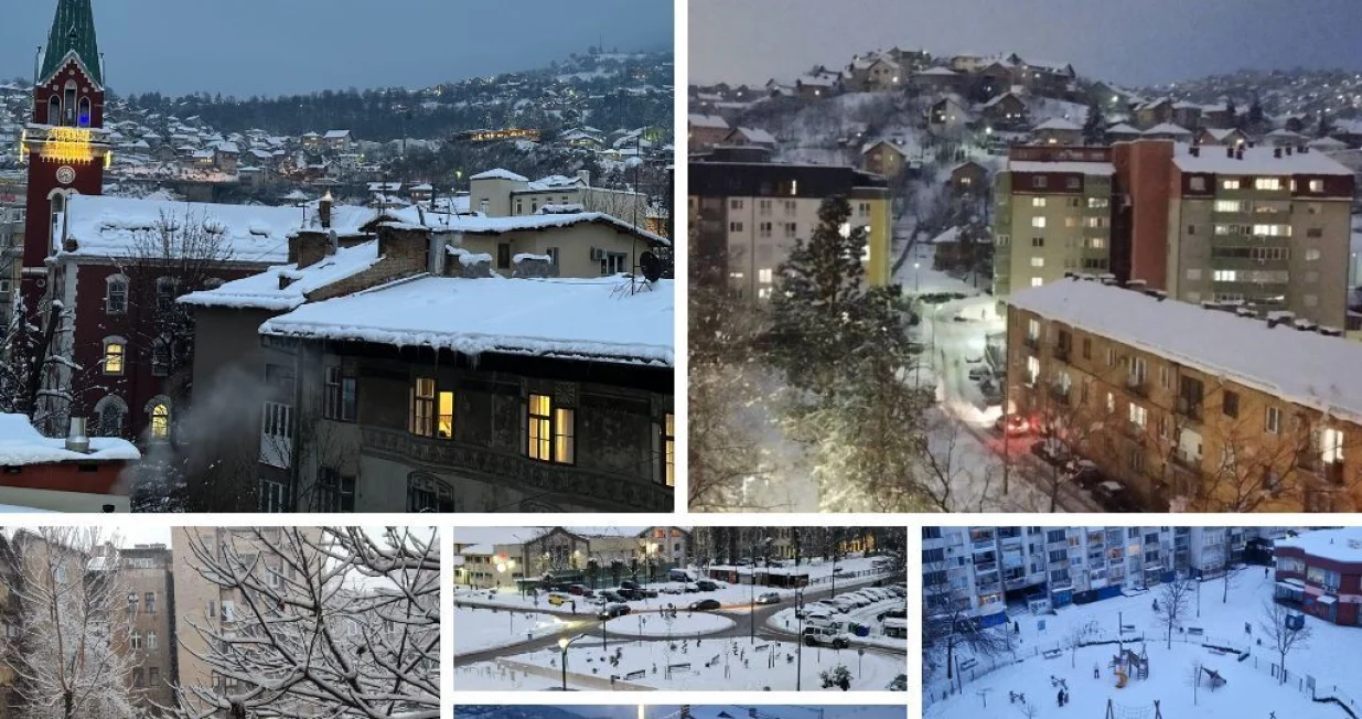 Zimska razglednica by novinari Oslobođenja/Oslobođenje