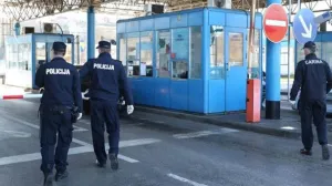 granica, granični prelaz, rampa na granici/Ilustracija/Ilustracija