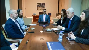 John Ginkel i Dragan Čović/