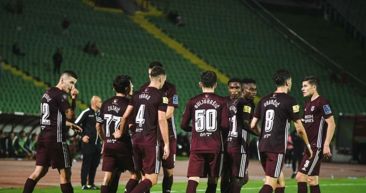 Sarajevo - Posu&scaron;jeAmar BeganovićAlmedin ZiljkićMuharem TrakoIvan Borna Jelić BaltaMuhamed Buljuba&scaron;ićRenan OliveiraFrancis KyeremehMario VrančićElvir Duraković/Foto: 