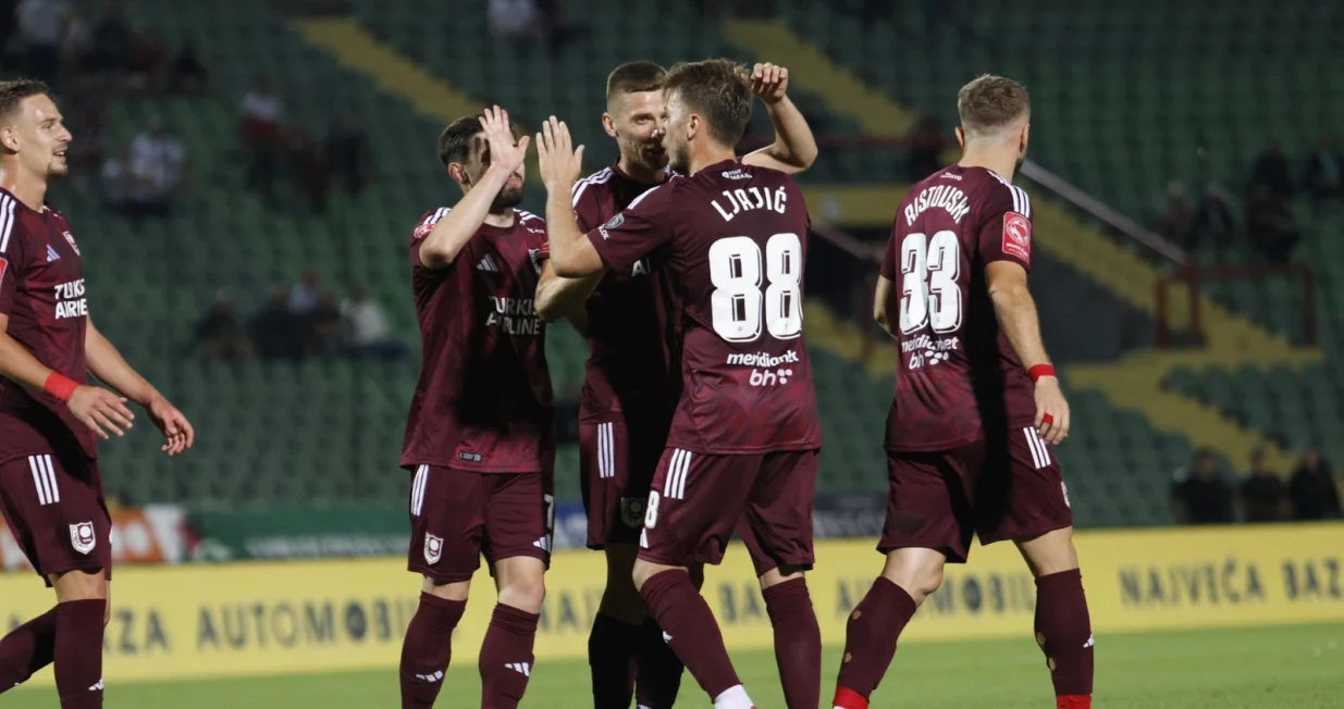 FK Sarajevo - H&Scaron;K Posu&scaron;je/Foto: 