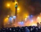Teheran u plamenu: Zapaljena džamija i vozila, protesti u Iranu eskalirali/Screenshot