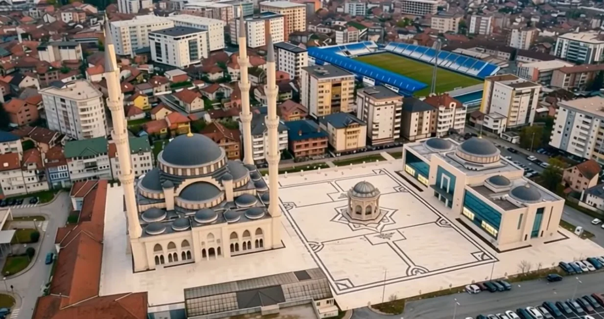 Kompjuterska vizualizacija islamskog centra u Novom Pazaru/Screenshot/