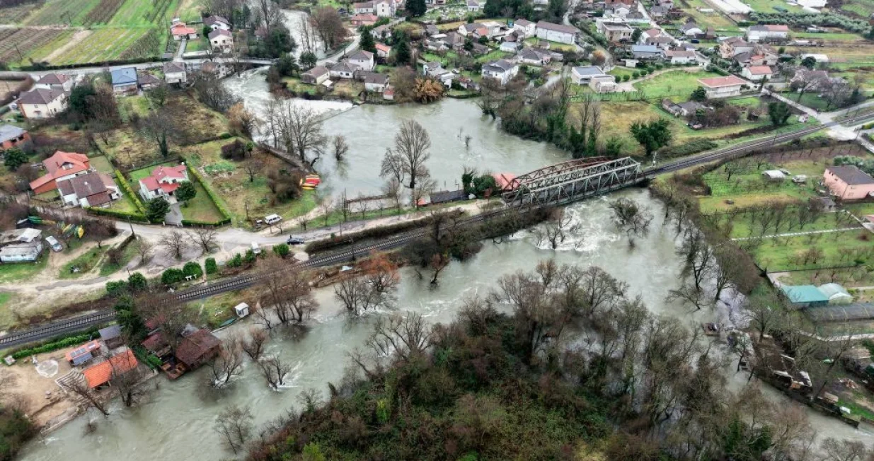 Čapljina iz zraka: Problema je bilo, stanje se prati/