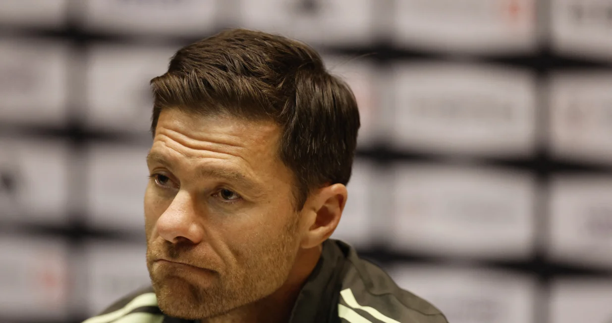 Soccer Football - Spanish Super Cup - Final - Real Madrid Press Conference - King Abdullah Sport City Stadium, Jeddah, Saudi Arabia - January 10, 2026 Real Madrid coach Xabi Alonso during the press conference REUTERS/Vincent West/Foto: Vincent West