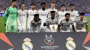Soccer Football - Spanish Super Cup - Final - FC Barcelona v Real Madrid - King Abdullah Sports City Stadium, Jeddah, Saudi Arabia - January 11, 2026 Real Madrid players pose for a team group photo before the match REUTERS/Vincent West/Foto: Vincent West