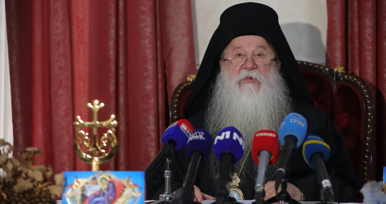 Mitropolit dabrobosanski Hrizostom božična poruka/Senad Gubelić