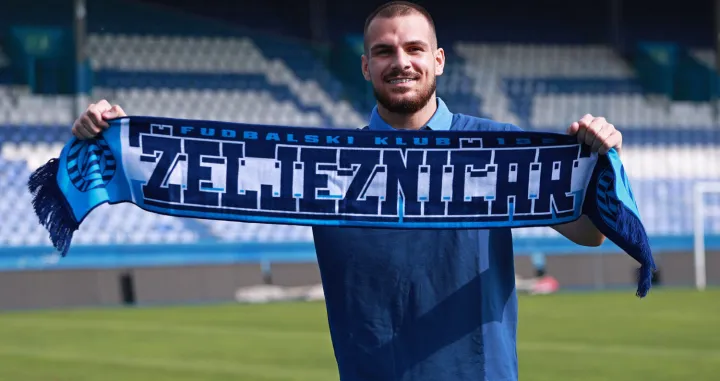 Arman &Scaron;utković FK Željezničar/Foto: Adem Catic/fkz.ba