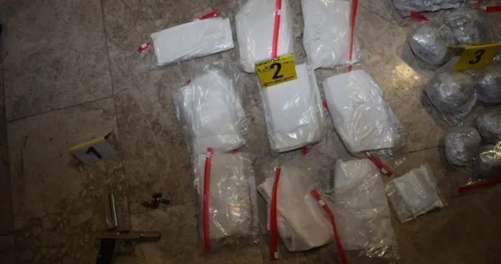 Oduzeta droga, pi&scaron;tolj i novac/MUP ZDK/