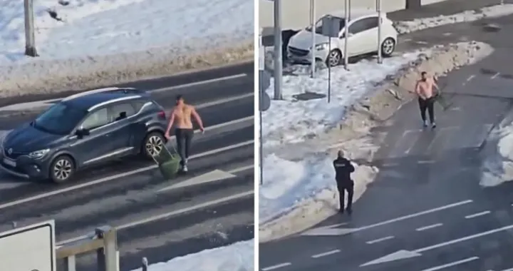 Bježao policiji/Printscreen/Dru&scaron;tvene mreže//