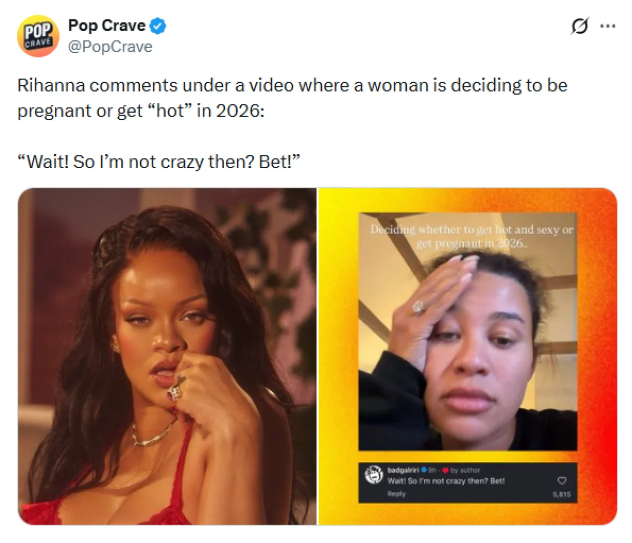 Rihanna podgrijala sumnje/X