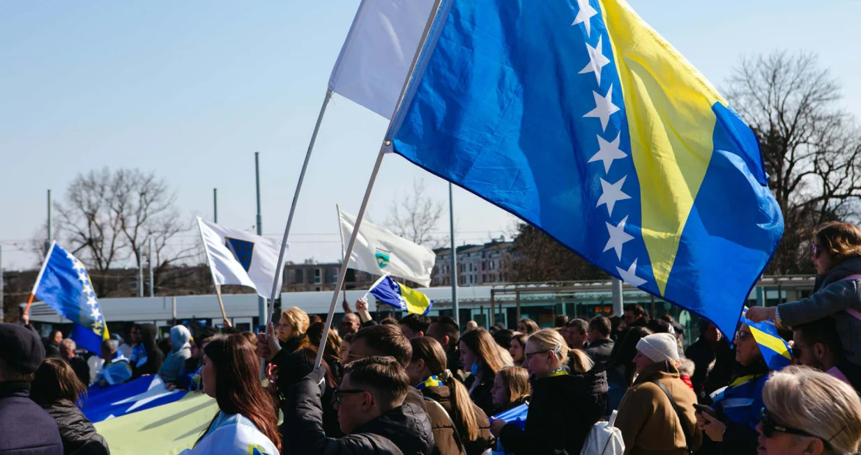 Zastava BiH, Dan nezavisnosti BiH i Dan zahvalnosti u Ženevi, Echo iz Bosne/Ioan Nicolau