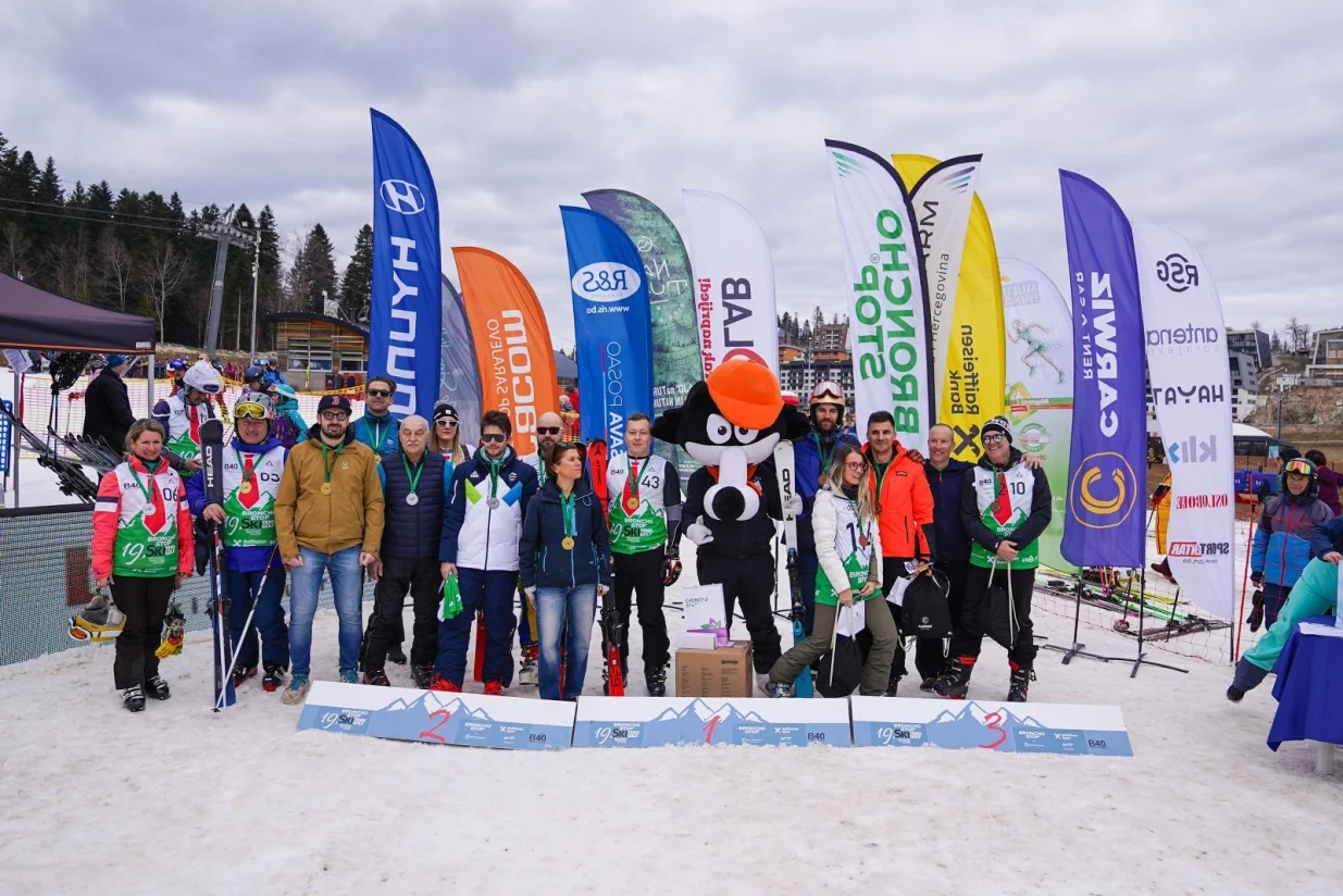 Međunarodno ski takmičenje menadžera na Bjela&scaron;nici//
