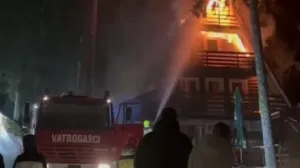 Požar na Vlašiću, gori vikendica/Prtsc