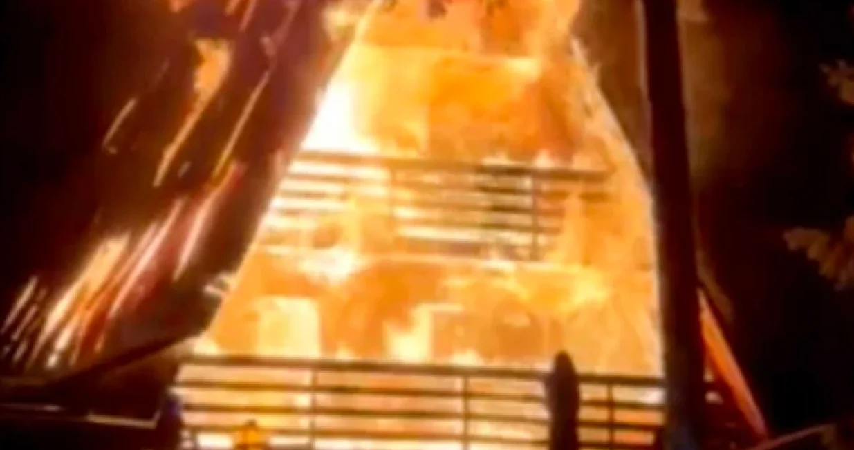 Izgorjela vikendica na Vla&scaron;iću, požar/Klix.ba