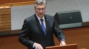 Andrej Plenković obraćanje u saboru/Screenshot X