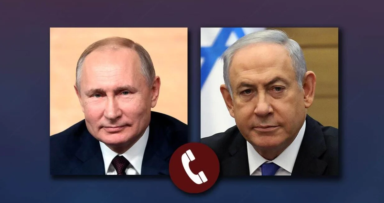 Telefonski razgovor Vladimira Putina i Benjamina Netanyahua/Screenshot X