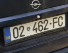 Registarske tablice Kosovo/Filip Krainčanić