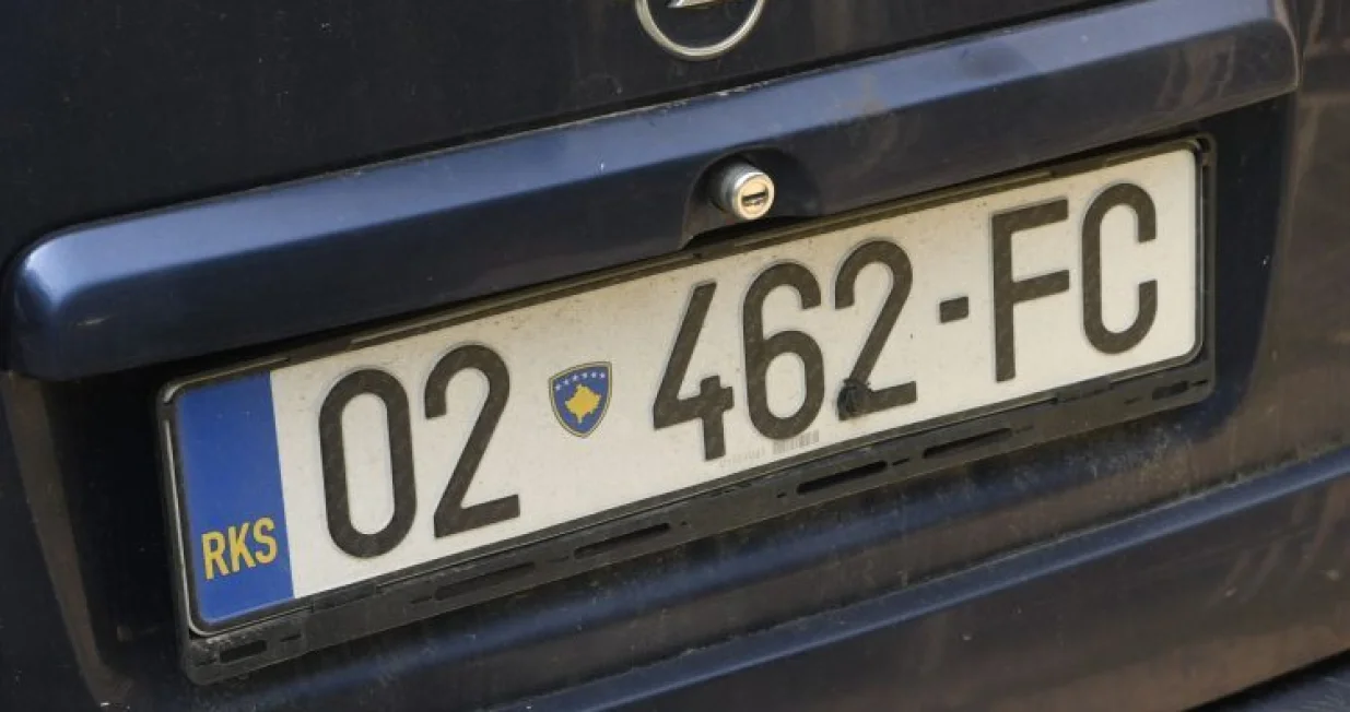 Registarske tablice Kosovo/Filip Krainčanić