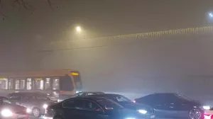 Magla i smog na Alipašinom Polju u Sarajevu/Edin Barimac