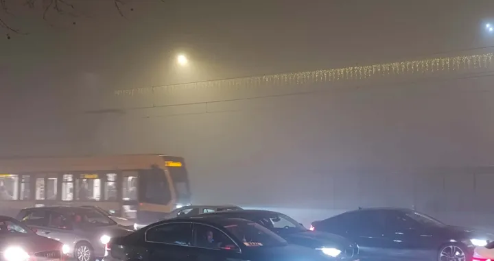 Magla i smog na Alipa&scaron;inom Polju u Sarajevu/Edin Barimac