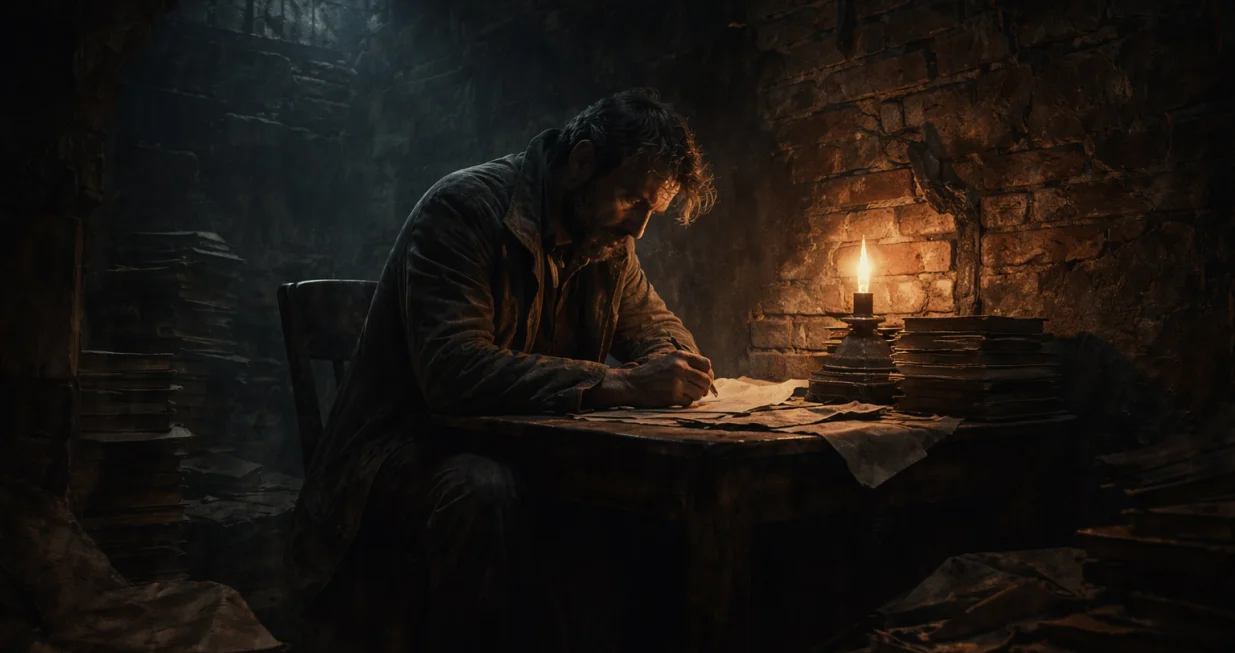 zapisi iz podzemlja, dostojevski, književnost, knjiga, pisanje, svijest, sreća, egzistencijalizam/Chatgpt