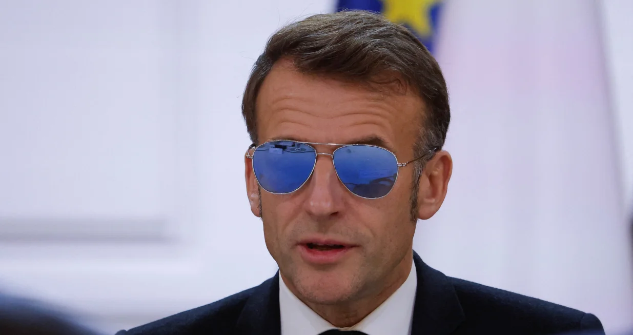 French President Emmanuel Macron speaks during a meeting on the institutional future of New Caledonia at the Elysee Palace in Paris, France, January 16, 2026. Yoan Valat/Pool via REUTERS/Yoan Valat