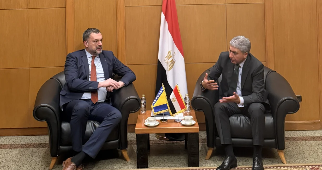 Elmedin Konaković i dr. Sherif Fathy/Kabinet