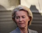 European Commission President Ursula von der Leyen looks on during a tour along the UN-controlled buffer zone in Nicosia, Cyprus, January 15, 2026. REUTERS/Yiannis Kourtoglou/Yiannis Kourtoglou